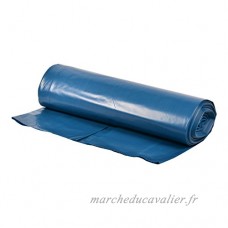 VARIOSAN Sacs-poubelles 10933  120 L  extra forts  20 pièces  70 µ  type 100 extra  bleus - B015KZ7BE2