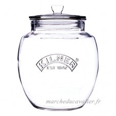 Karis 0025.743 Universal Push Top Storage jar 4 Litre  Verre  Transparent  19  5 x 24  2 cm - B01BF6S2DY