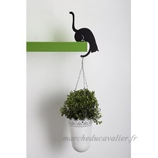 ARTORI Design AD273B - Louis' Paw - Black Metal Cat Decorative Balance Hanger by Artori Design - B01BSP74BS