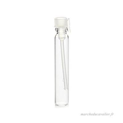 10/2ml vide de l'échantillon Étui Pots Tube bouteilles en verre fioles avec bouchons pour huiles essentielles Container  Transparent - B01KVAIZ50
