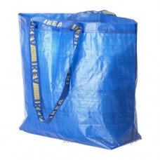 Ikea FRAKTA – Sac de transport Bleu – Idéal pour une utilisation en extérieur et de rangement  Taille M - B015HQPRFY