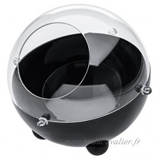 Koziol boîte de stockage Orion S  thermoplastique  noir et transparent  22 6 x 22 6 x 20 cm - B00LPGE39M