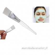 Kingken 17 cm Maquillage Beauté Gadget Masque Brosse outils de pointe pour la Cristal Masque (Blanc) - B076WVWSPC