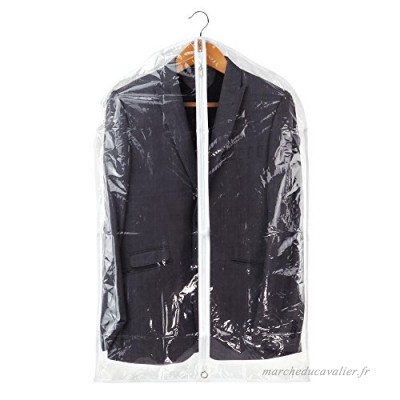 Hangerworld - Lot de 18 Housses de Protection Transparentes pour Vêtements - 100cm - B001AGEOF0