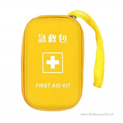 Outdoor Family Mini Mini Kit de premiers soins portable Sac de médecine  jaune - B074QHL8V8