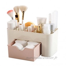 Fuibo Organisateur avec tiroir pour maquillage et accessoires  Type boîte de rangement pour maquillage et bijoux - B077JJ8BG8