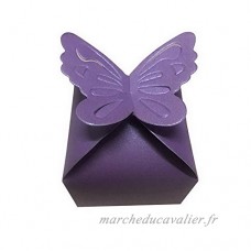 Souarts™ 10PCs Boîte à Bonbons Papillons Fête d'Anniversaire Halloween Mariage Cadeaux Boîtes - B07DHQ6FNL