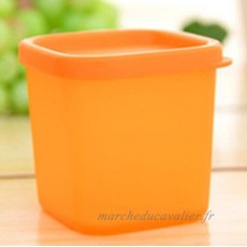 Gudhi de cuisine micro-onde scellé Coque Plus Boîte de conservation (Orange) - B07D6ZDVMF
