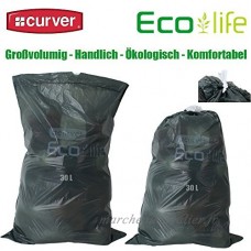 4 Rouleaux de 20 sacs poubelle curver eco life sac de recyclage réduit de 30 l - B00WYF466S