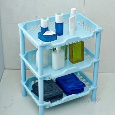 Gemini _ Mall® 3 étages étagère réglable Plastique Organiseur de salle de bain étagère d'angle de douche Caddy support antirouille - B06Y3NBQ4W
